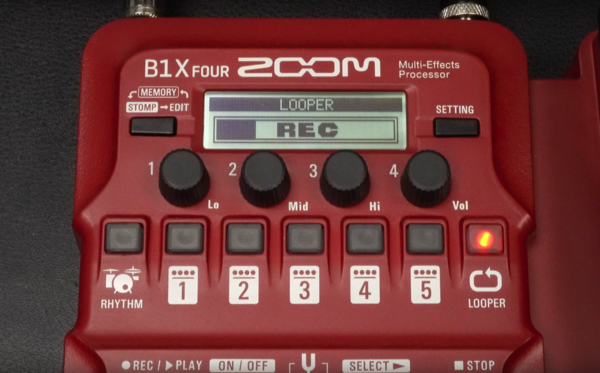 ZOOM B1 Four,B1X Fourがベース用マルチエフェクターとしてはとってもお手軽！